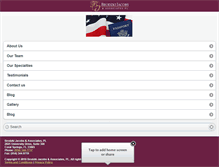 Tablet Screenshot of brodzkijacobsassociates.com